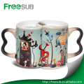 2016 Wholesale Ceramic Hot Water Color Changing Mug